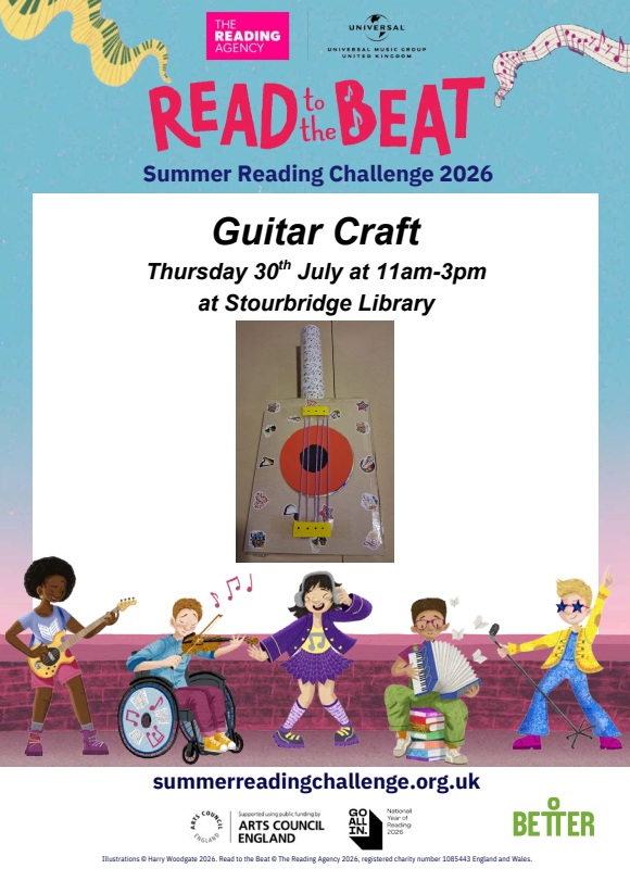 Stourbridge Library - Summer Reading Challenge: Guitar